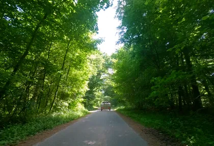 Streckenfoto bei Kilometer 48,8