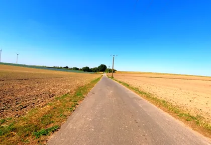 Streckenfoto bei Kilometer 16,8