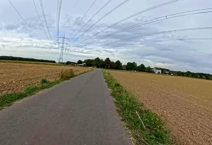 Streckenfoto bei Kilometer 42,4