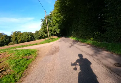 Streckenfoto bei Kilometer 10,8