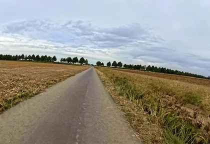 Streckenfoto bei Kilometer 43,8