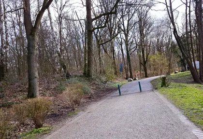 Streckenfoto bei Kilometer 23,8