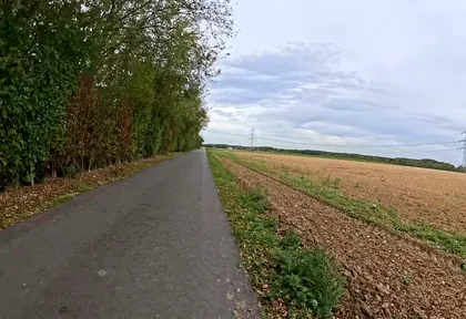 Streckenfoto bei Kilometer 43
