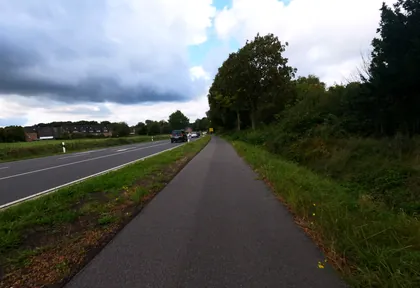 Streckenfoto bei Kilometer 27,6