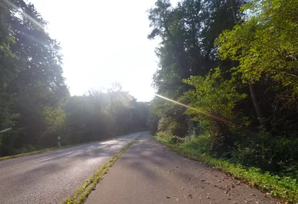 Streckenfoto bei Kilometer 54,2