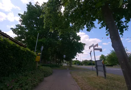 Streckenfoto bei Kilometer 53,8