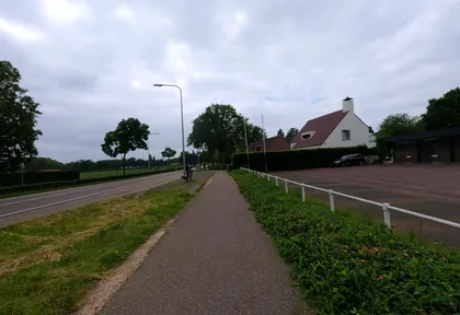 Routefoto bij kilometer 6,2