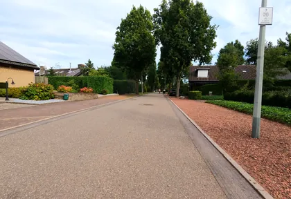 Routefoto bij kilometer 6,8