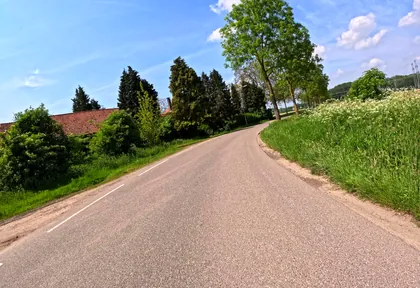 Routefoto bij kilometer 28,2
