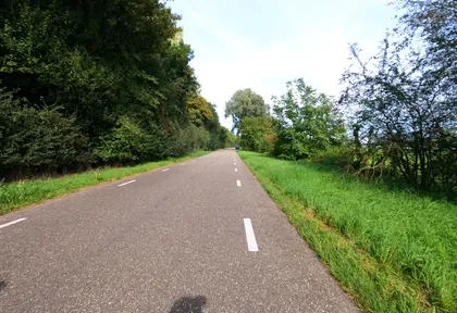 Routefoto bij kilometer 30,2