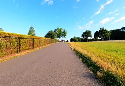 Routefoto bij kilometer 26,7