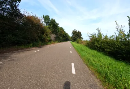 Routefoto bij kilometer 29,6