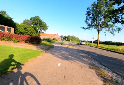 Routefoto bij kilometer 17,4