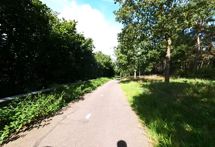 Routefoto bij kilometer 24,6