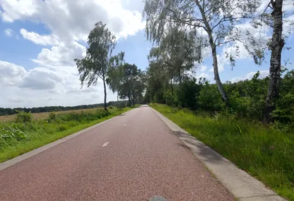 Routefoto bij kilometer 19,4