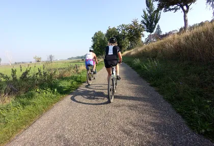 Routefoto bij kilometer 48,4
