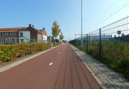 Routefoto bij kilometer 50,6