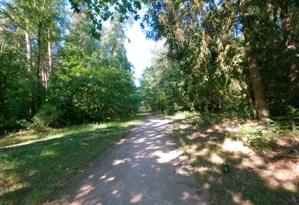 Routefoto bij kilometer 10