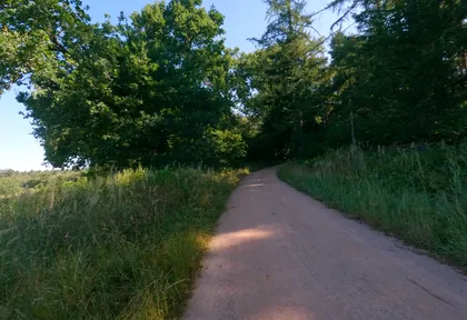 Routefoto bij kilometer 10,8