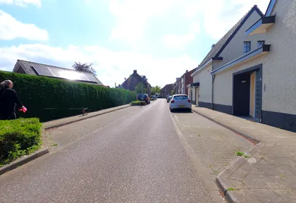 Routefoto bij kilometer 2,4
