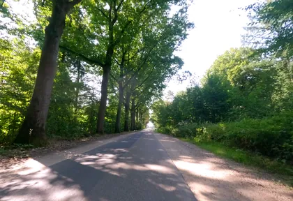 Routefoto bij kilometer 39,6