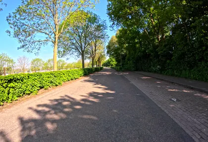 Routefoto bij kilometer 44,4