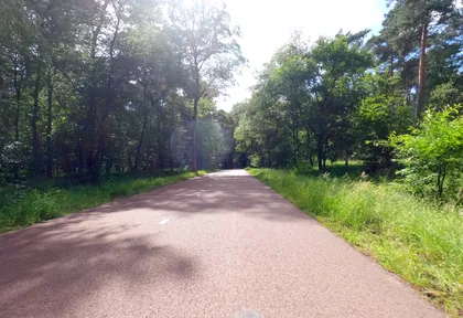 Routefoto bij kilometer 15,6