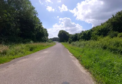 Routefoto bij kilometer 24