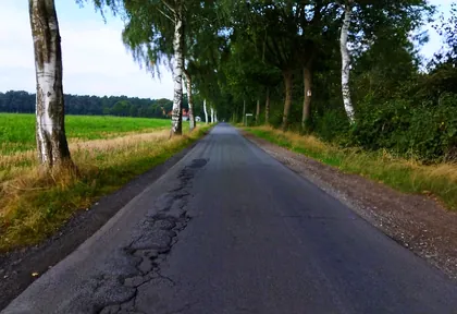 Streckenfoto bei Kilometer 3,2