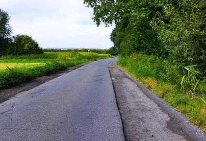 Streckenfoto bei Kilometer 2,2