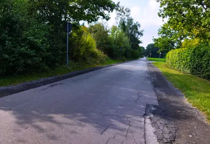 Streckenfoto bei Kilometer 1,6