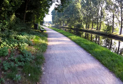 Streckenfoto bei Kilometer 34,4