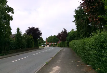 Streckenfoto bei Kilometer 13,4