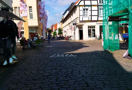 Streckenfoto bei Kilometer 32,8