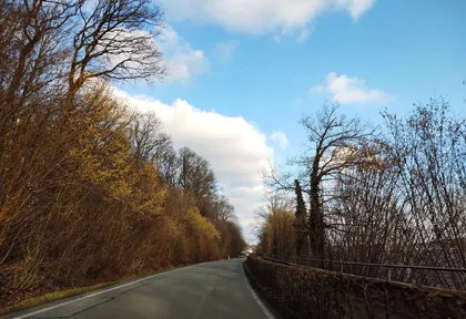 Streckenfoto bei Kilometer 7,4