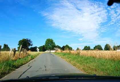 Streckenfoto bei Kilometer 13,6