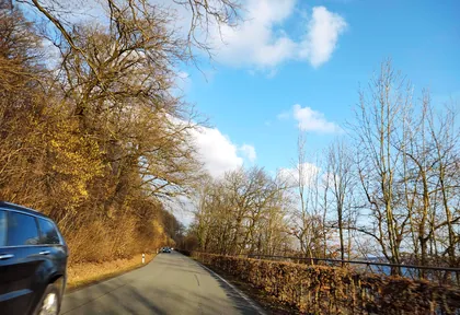 Streckenfoto bei Kilometer 7,6