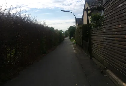 Streckenfoto bei Kilometer 1,8
