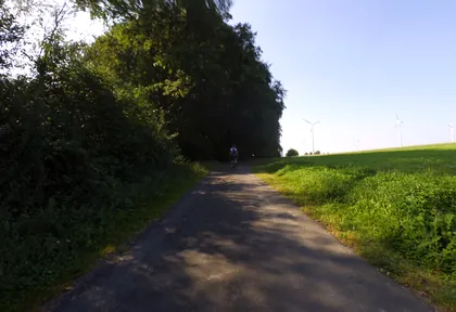 Streckenfoto bei Kilometer 23,4