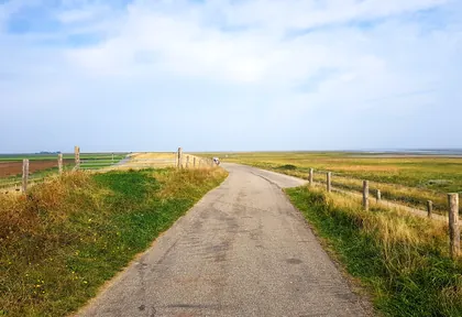 Route photo at kilometre 25.5