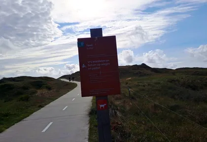 Route photo at kilometre 15.4