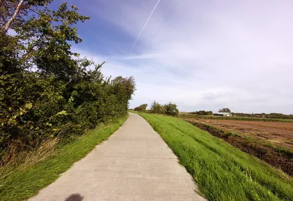 Route photo at kilometre 6.6