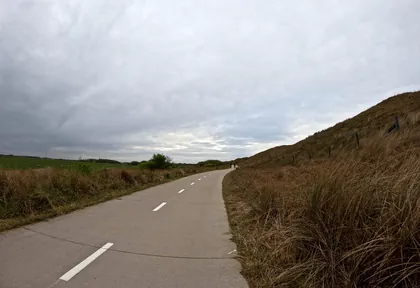 Route photo at kilometre 12.6