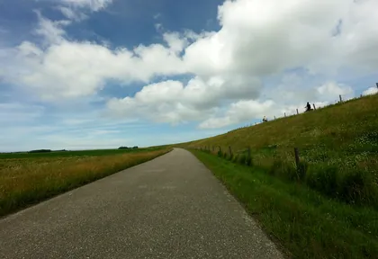 Route photo at kilometre 24