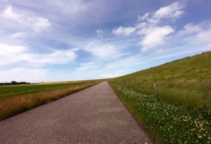 Route photo at kilometre 22.2