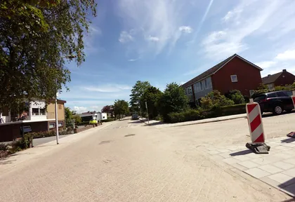 Route photo at kilometre 37.8
