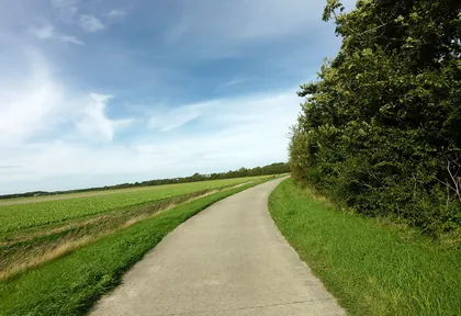 Route photo at kilometre 5.4