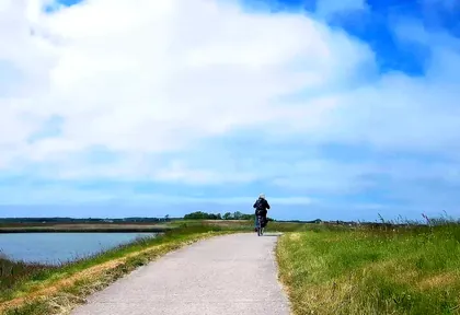 Route photo at kilometre 3.4
