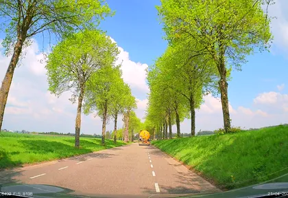 Routefoto bij kilometer 29,4