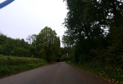Routefoto bij kilometer 4,6